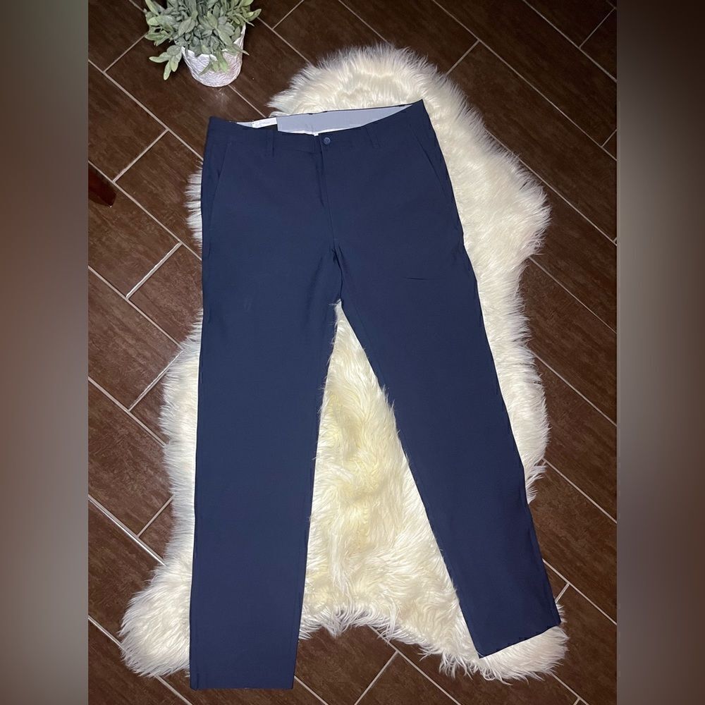 FootJoy Navy slimmer fit performance pants sz 35X33
